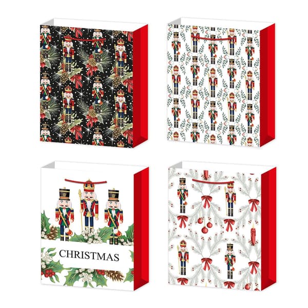 Gavepose M XMAS NUTCRACKER, 26x32x10cm, mix