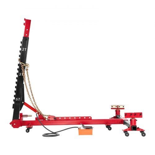 Auton korirungon oikaisulaite, 250x190x225 cm, hydraulinen, korjauslaite