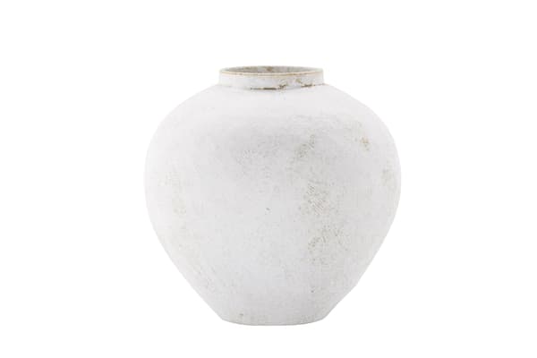 Vase, 13x28x29 cm, Beige, keramik