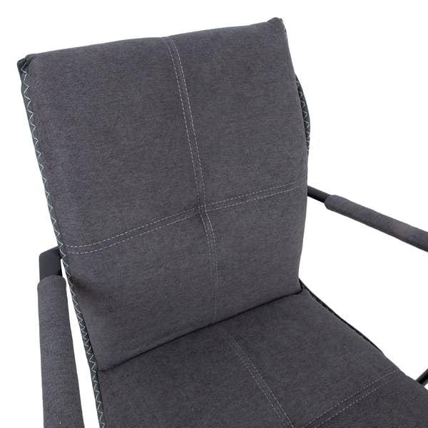 Stol Eddy 59x56x89 cm Grå tyg