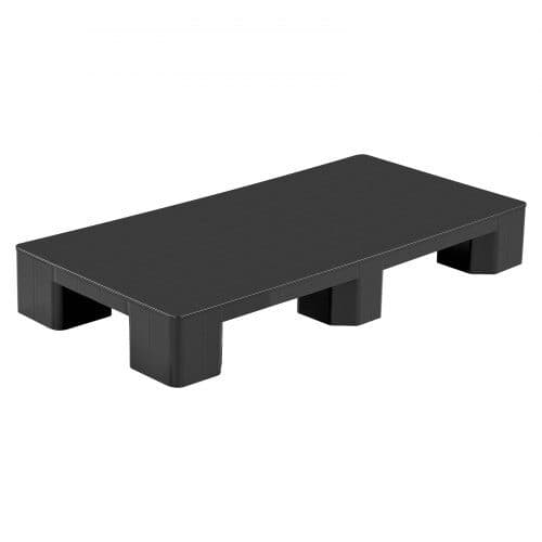 Plastpaller 2 stk 1000x500x136 mm sort
