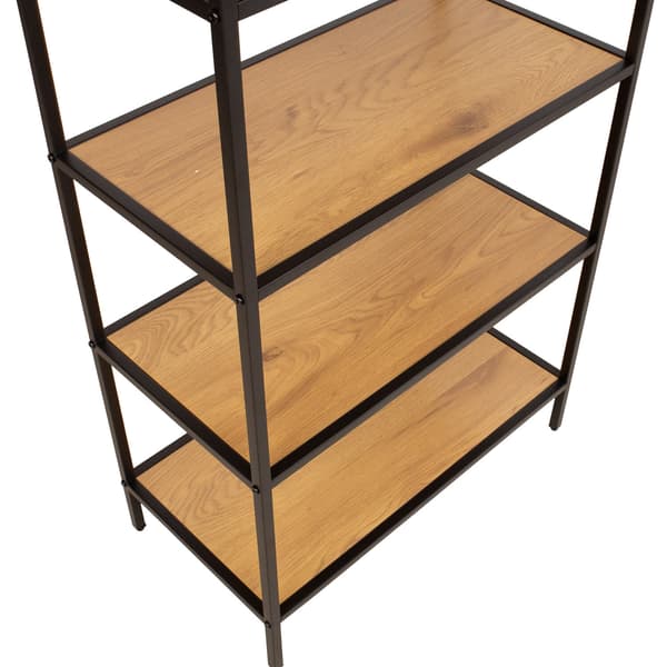 Hylde 63x33x124 cm sort – 63x33xH124cm
