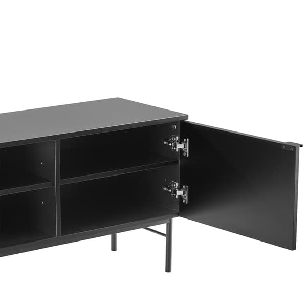 TV-taso SEQUENCE 150x40x55 cm Musta