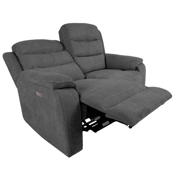 Fåtöljsoffa MIMI 153x93x102 cm grå tyg
