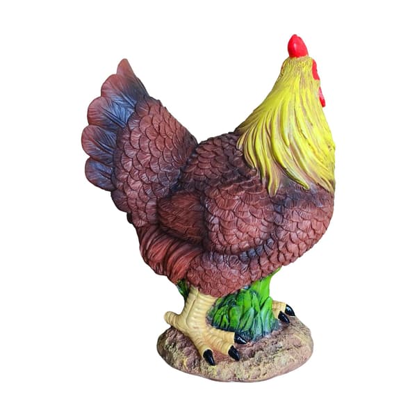 Trädgårdsfigur Höna Polyresin, Kodustaar
