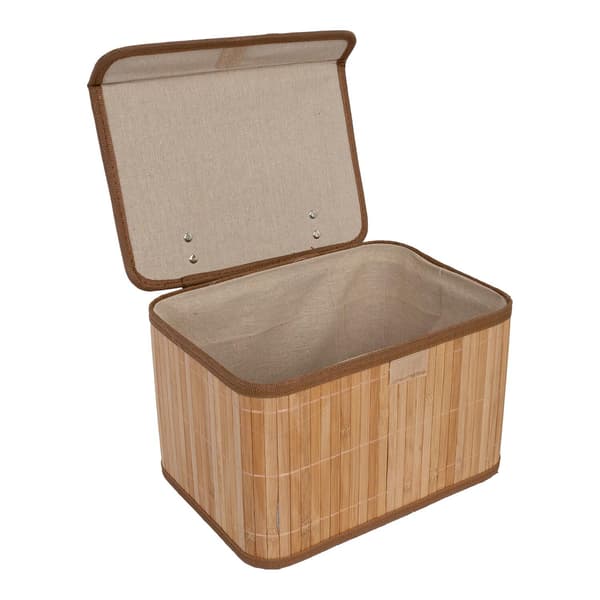 Kori 36x27x22 cm bambu kansi mukana