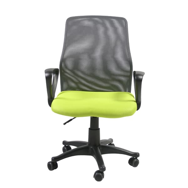 Kontorstol Treviso 59x58x90-102 cm Grøn Grå
