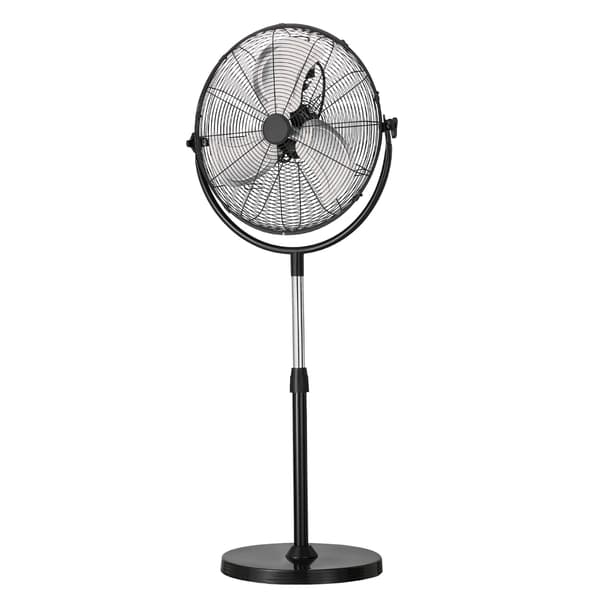Søjleventilator 56x42.5x115 cm Sort, justerbar højde