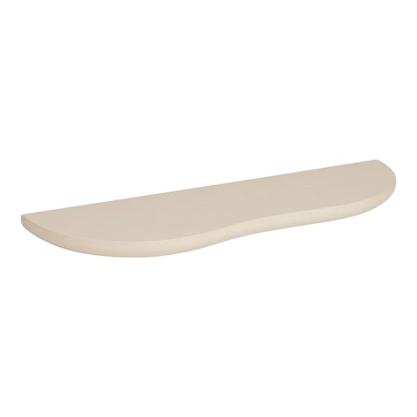 Væghylde 57x19x2,5 cm Beige MDF