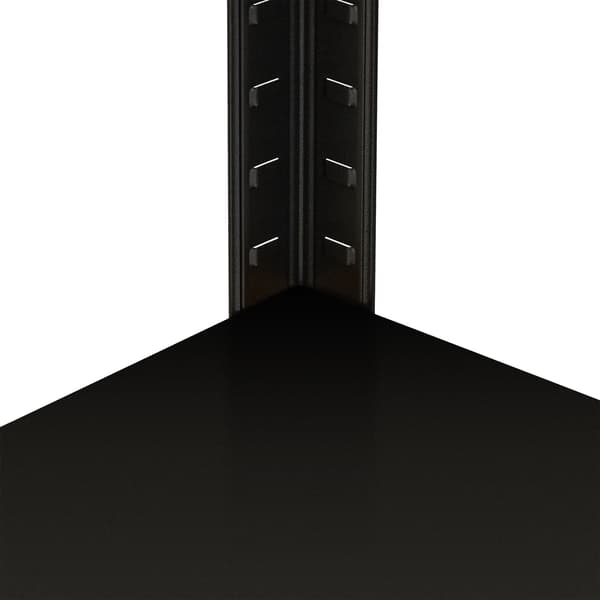 Hyllystö, 150x60x40 cm, Musta, Teräs, Kodustaar