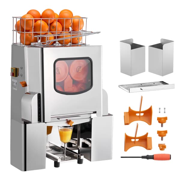 Appelsinpresser maskine, 49,5x32x78 cm, rustfrit stål