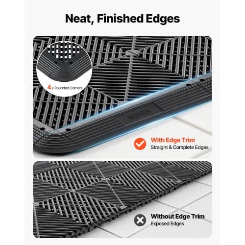 Transition Edge -sarja 11-osaa, musta PP-materiaali