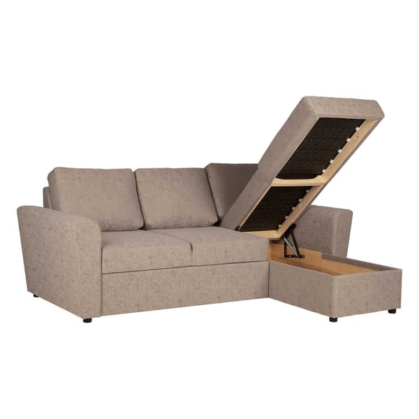 Hörnbäddsoffa INGA 217x160x88 cm Beige