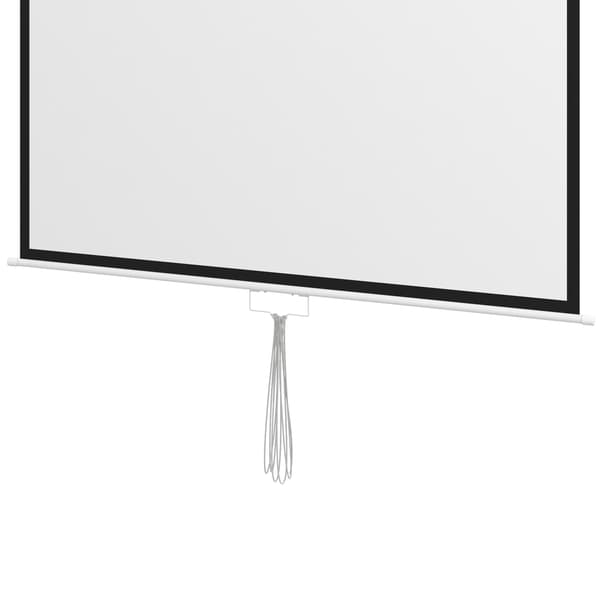 Projektorduk, 152x152 cm, Vit