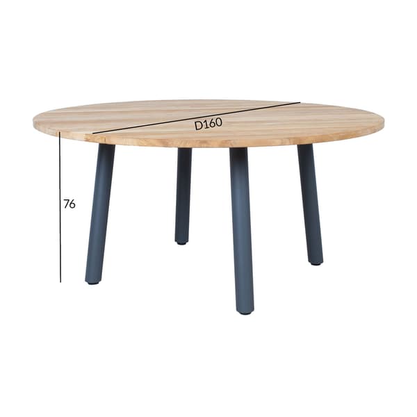 Bord MARLINE 160x76 cm teak