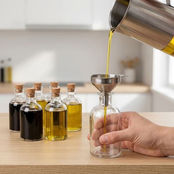Glasflaskesæt 10x5,5 cm Transparent Glas, Kodustaar
