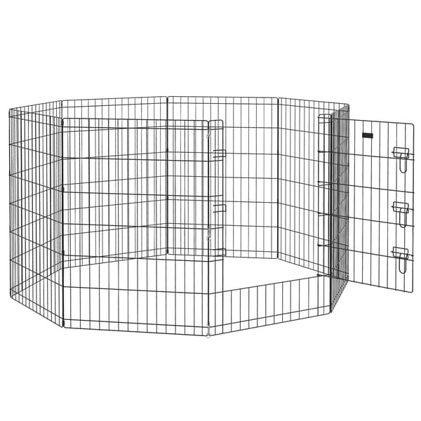 Hundlekgrind 91 cm svart, metall