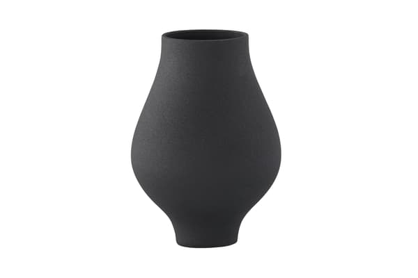 Vase Rellis 10x24x14 cm Sort