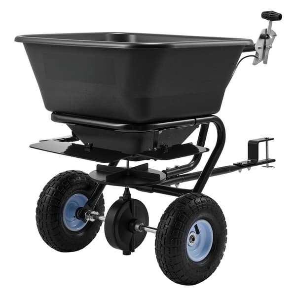 Plænespreder, 940x570x660 mm, 38,6 kg, Sort, Stål
