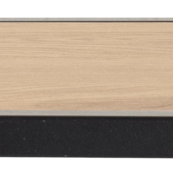 Knagerække 77x28x22 cm Egtræ