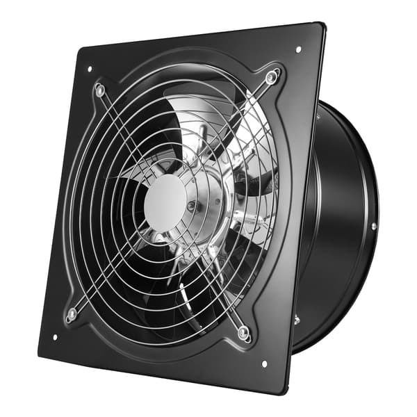 Udsugningsventilator, 35x35x17 cm, Stål, Ventilation