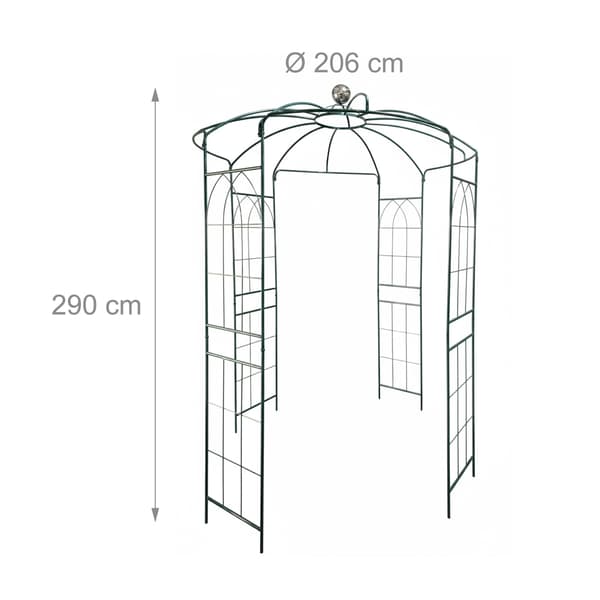 Rose Arbour Metall, Kodustaar