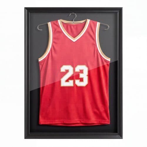 Jersey udstillingskasse 90x70x4 cm sort