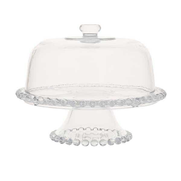 Kagefad 31x23 cm Glas, Cake Plate