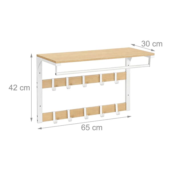 3-i-1 væg bøjle til overtøj, Kodustaar