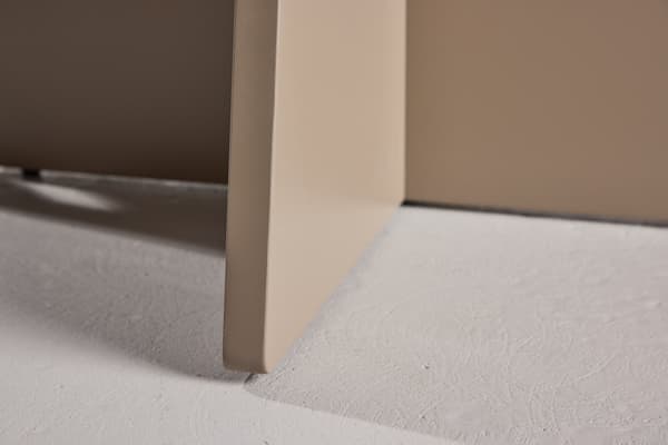 Spisebord Bootcut 110x75 cm Beige