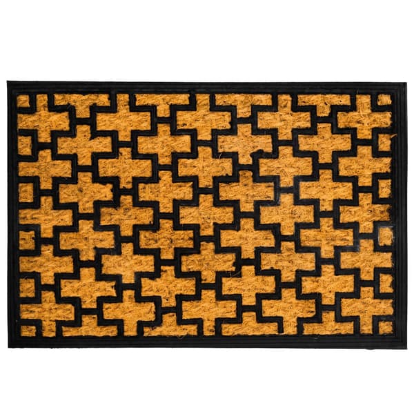 Dørmåtte i kokosfibre og PVC, 60 x 40 cm, Kodustaar