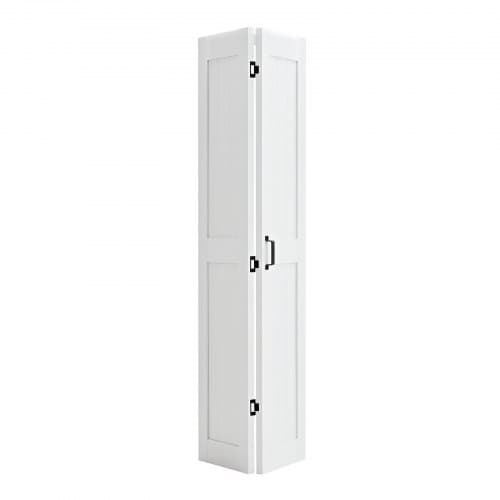 Bifold Skjutdörr, 91.4x213.4x3.5 cm, Vit, MDF