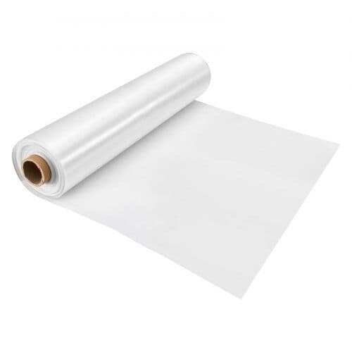 Drivhusfolie, 3x30.5 m, klar polyethylen 6 mil
