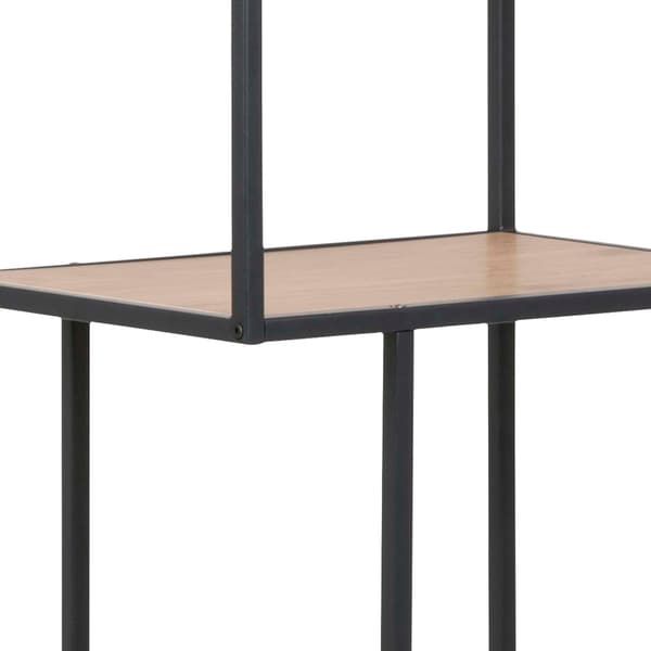 Hylde 77x35x185 cm Eg Sort