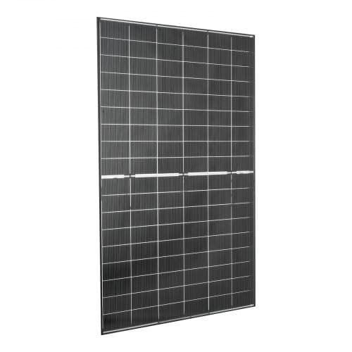 Solpanel, 174.2x113.5x3.5 cm, Sort, Monokrystallinsk