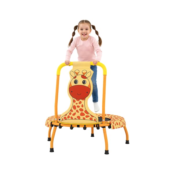 Trampolin, 71x76 cm, Orange, Skumhåndtag , Star