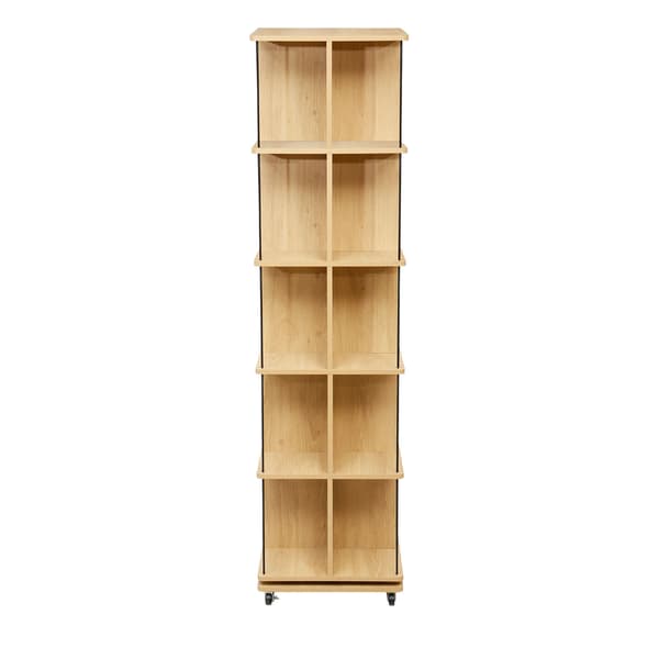 Bogreol FERDIE 45x45x176 cm Ask Sort