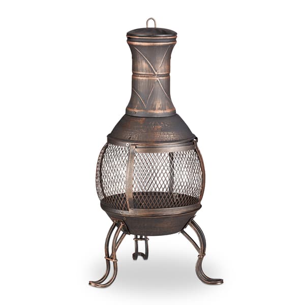 Chiminea Koppar/Svart Stål, Kodustaar