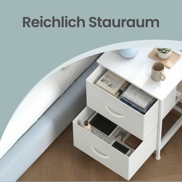 Byrå 30x39,6x52,2 cm Vit MDF