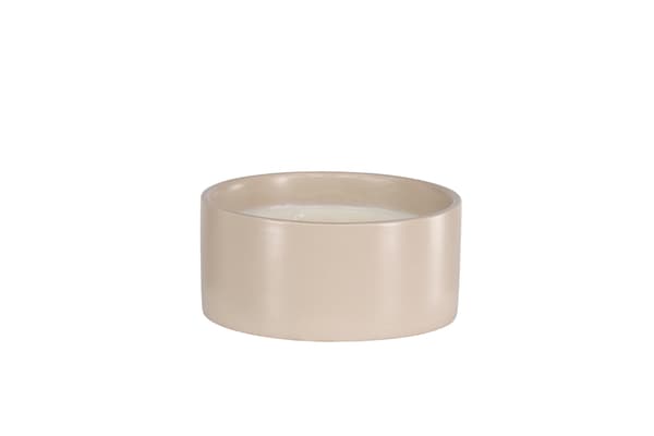 Duftlys, 13x6 cm, Beige, Keramik
