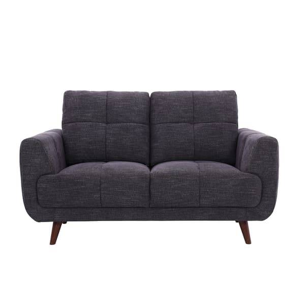 Soffa Steve 154x88x90 cm mörkgrå tyg