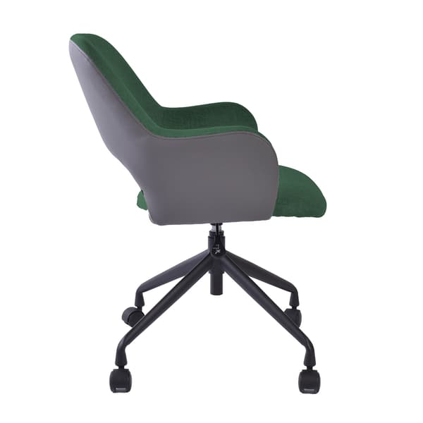 Kontorstol KENO 57x62x82-88 cm Grøn Grå