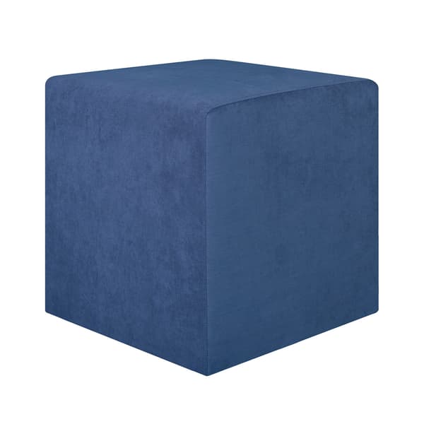 Puff 45x45x45 cm blå – 45x45xH45cm
