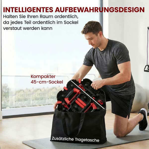 Push Up Board, 45x45x15,5 cm, Sort, Justerbart Træningsudstyr