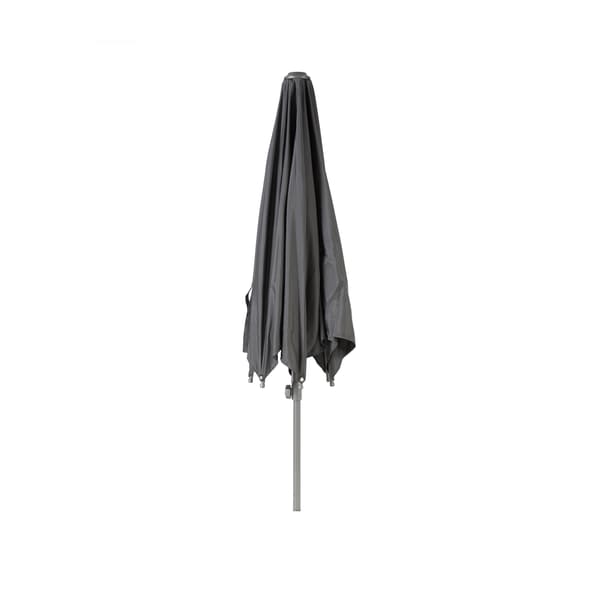 Parasol BALCONY 270 cm mörkgrå polyesterduk