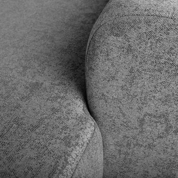 Hörnbäddsoffa INGA 217x160x88 cm Grå Tyg