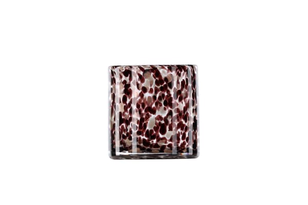 Lanterne Glora 12x12 cm Sort, glas