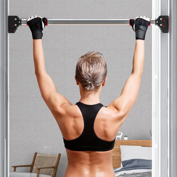Pull-Up Bar, 75-92x10x7 cm, Svart, Stål