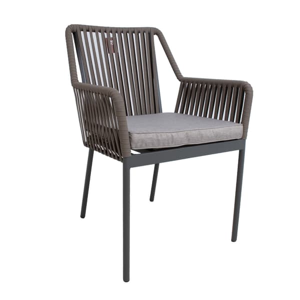Stol 56x57x85 cm Grå – 47x46xH5cm