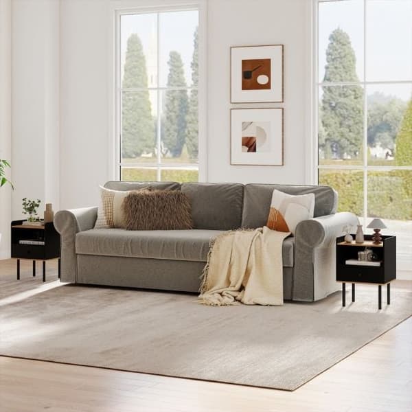 Sidebord, 41x35x56 cm, Sort, Metalben , Star